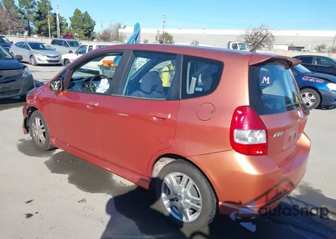 2008 Honda Fit Sport из США, поврежденный, VIN JHMGD37688S013155